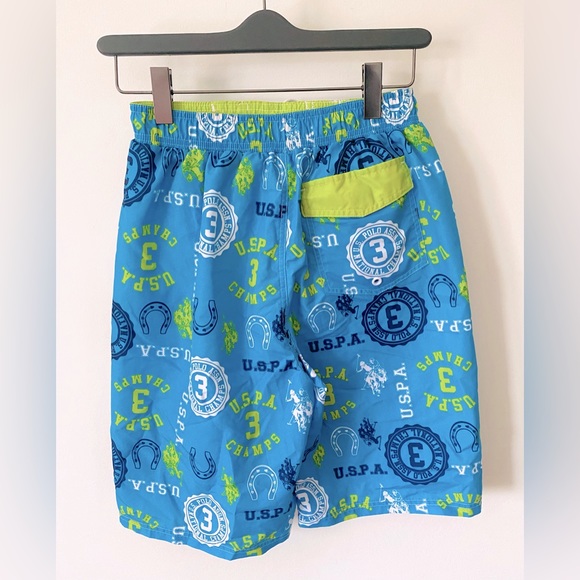Blue Swim Trunks US Polo Assn. - Picture 2 of 5